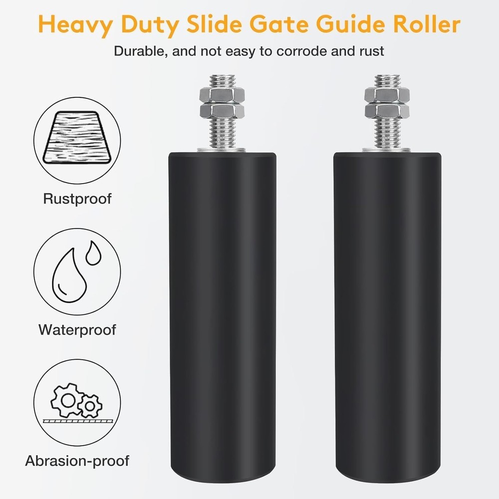 Heavy Duty Sliding Door Rollers - 2 Pack