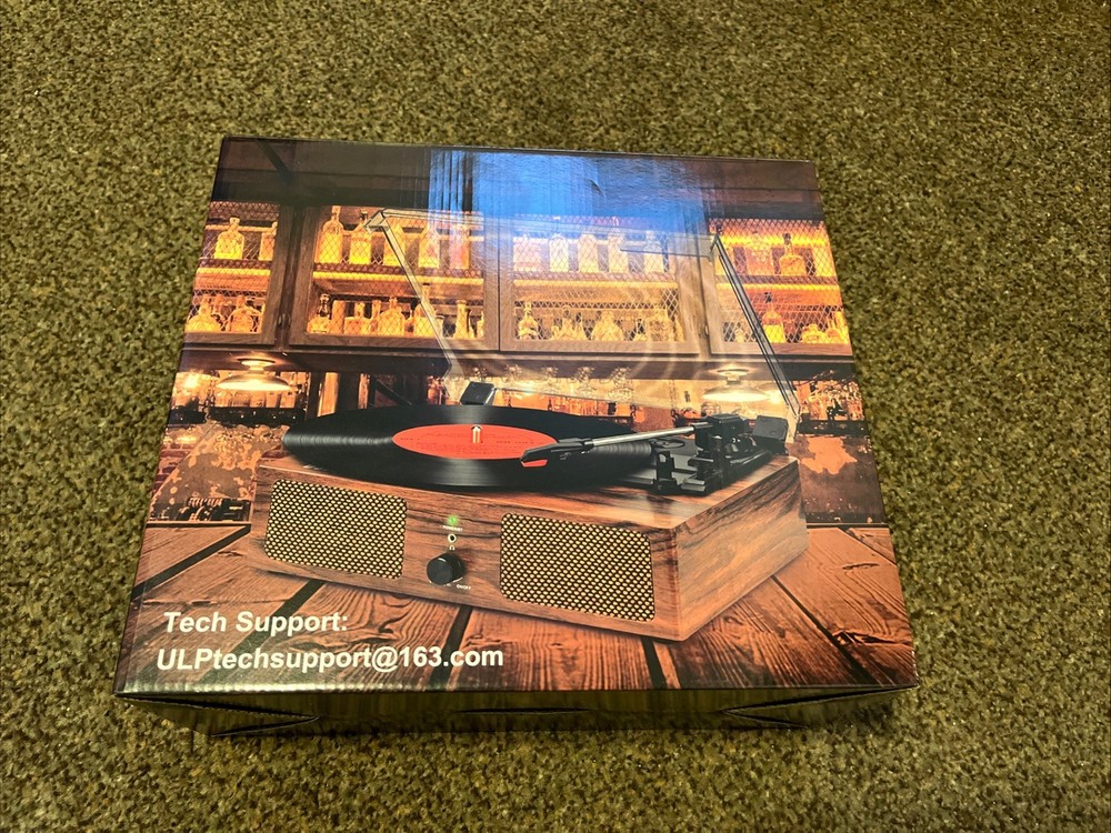 Vinyl Record 3 Speed Player