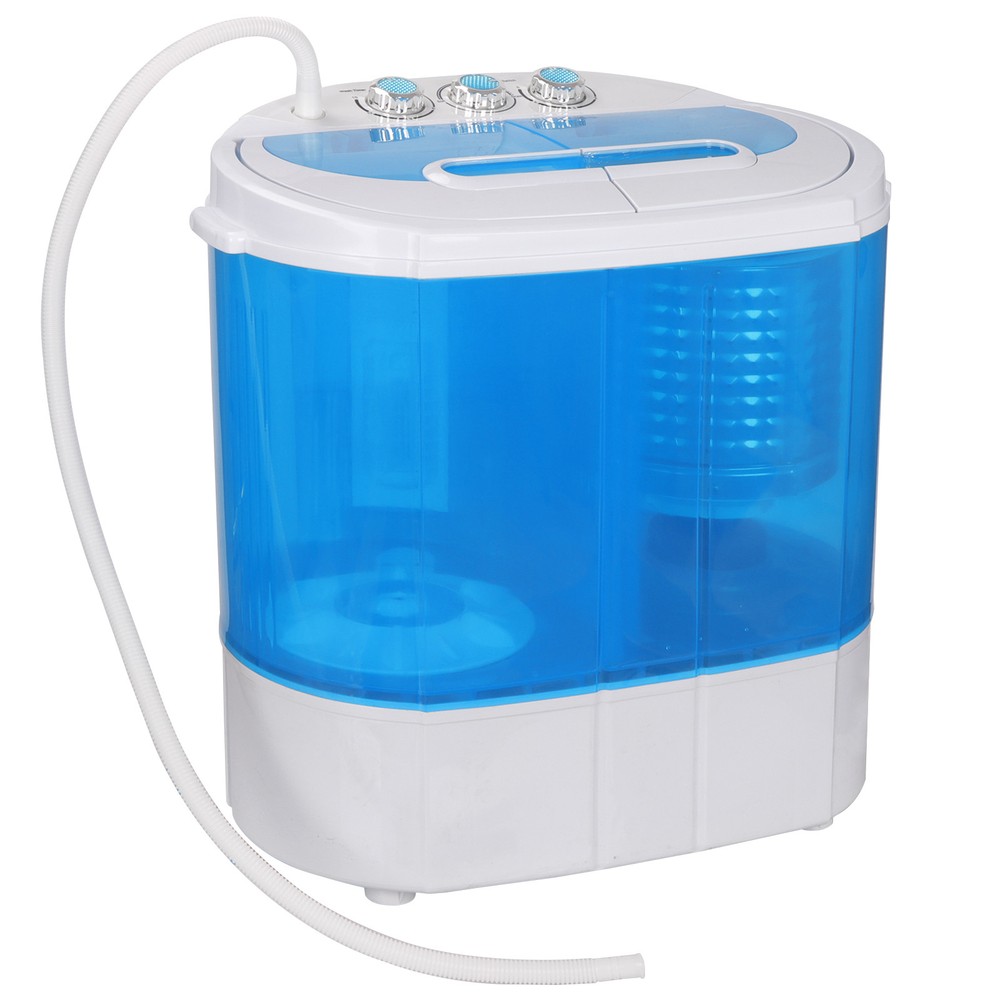 10lbs Mini Compact Washing Machine Spin-Dry Laundry Washer High Quality