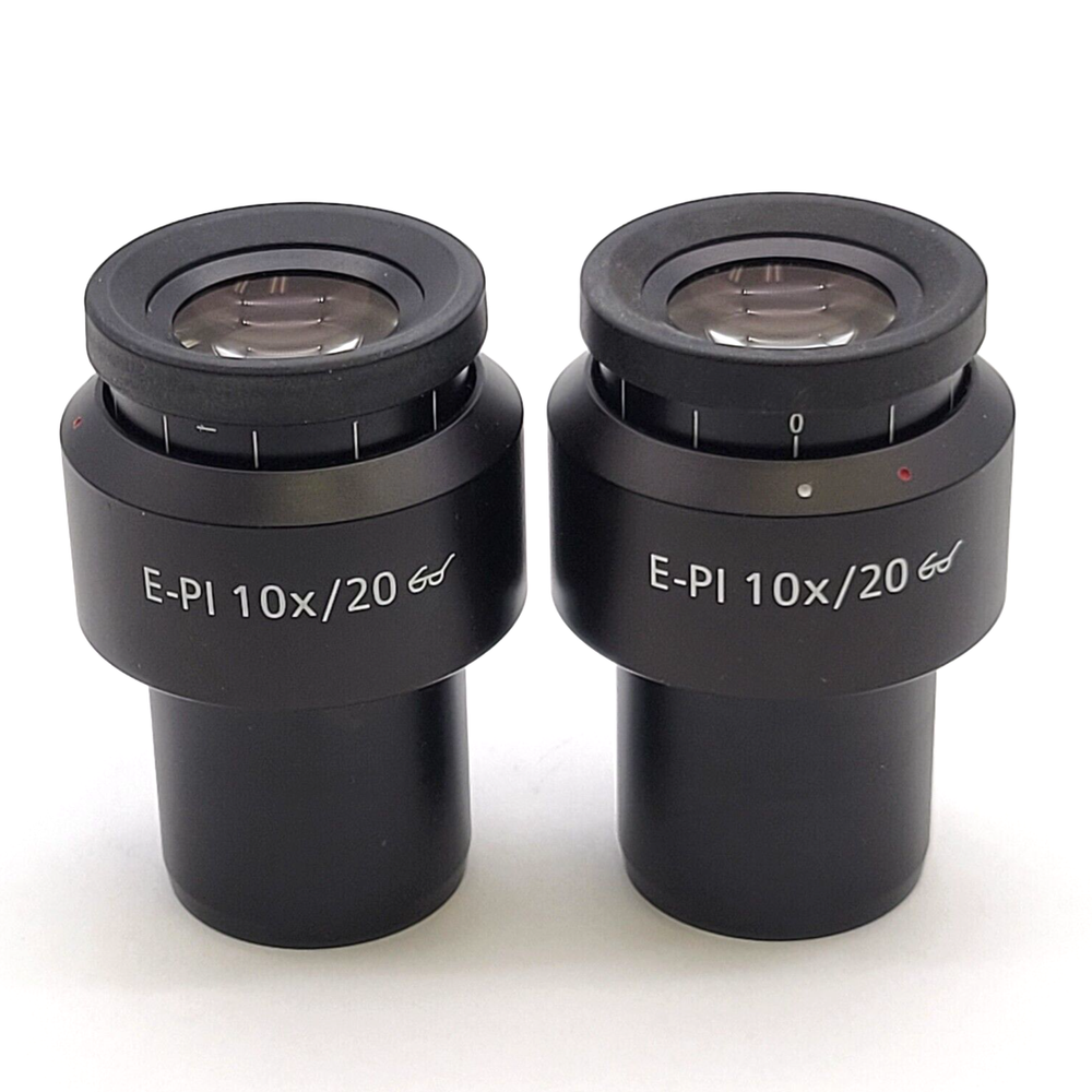 Zeiss Microscope Eyepiece Pair E-Pl 10x/20 444232-9904
