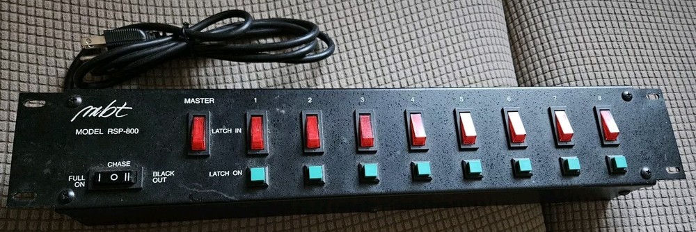 MBT RSP 800 8 Channel Multi Switch Controller Power Distribution System AC 110V