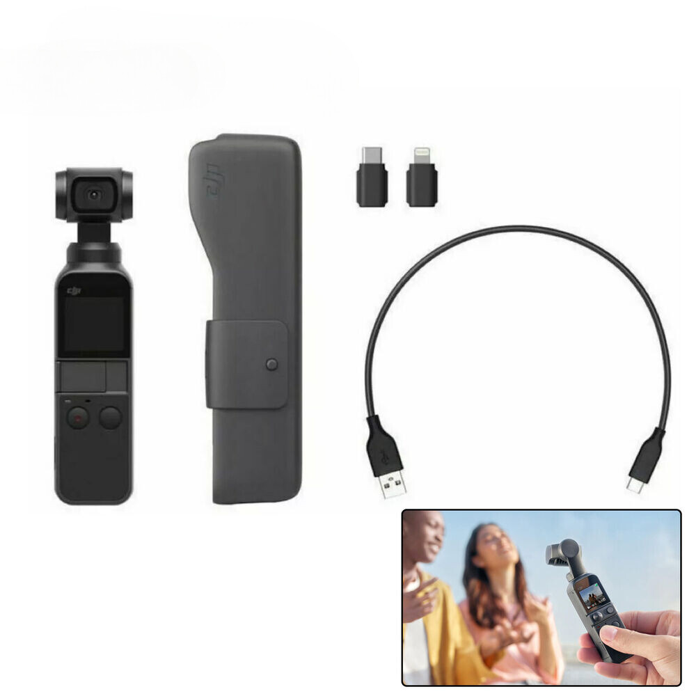 DJI Osmo Pocket 1 Handheld Gimbal Stabilizer 3-Axis 4K Camera