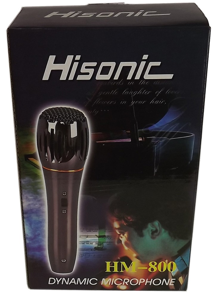 Hisonic HM800 Professional Wired Dynamic Handheld Microphone Uni-directional