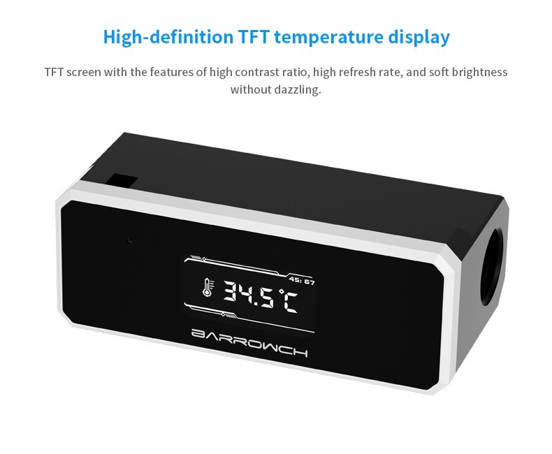 Barrow BarrowCH Digital display Water Temperature Meter with TFT display FBFT06