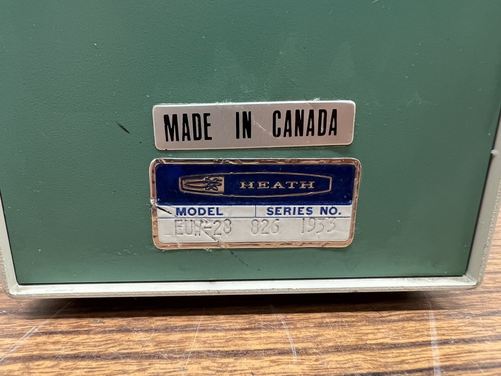 Heathkit EUW-28 Resistance Substitution Box