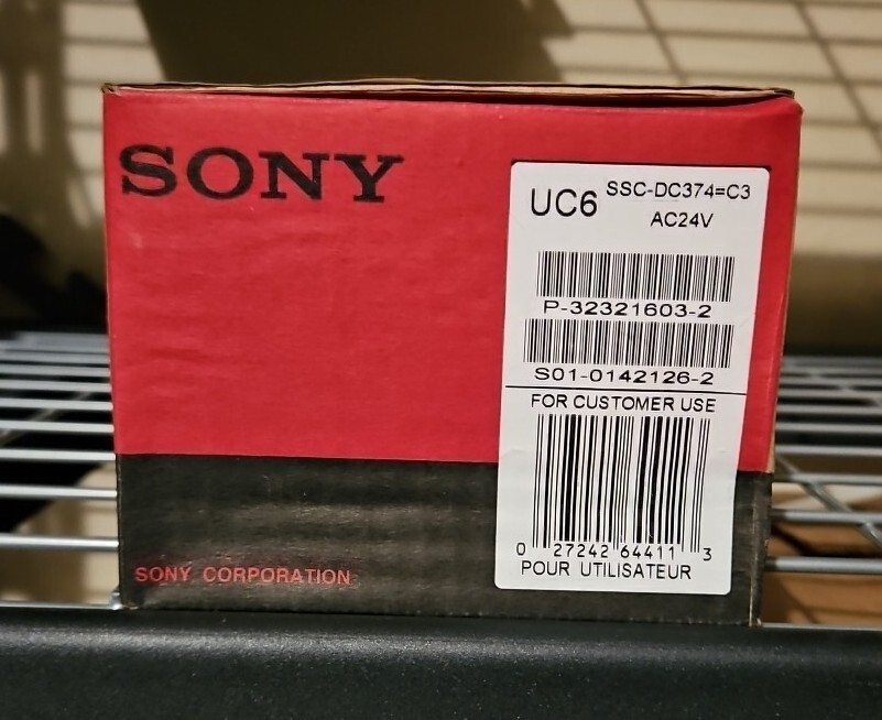 Sony Color Video Camera SSC-DC374
