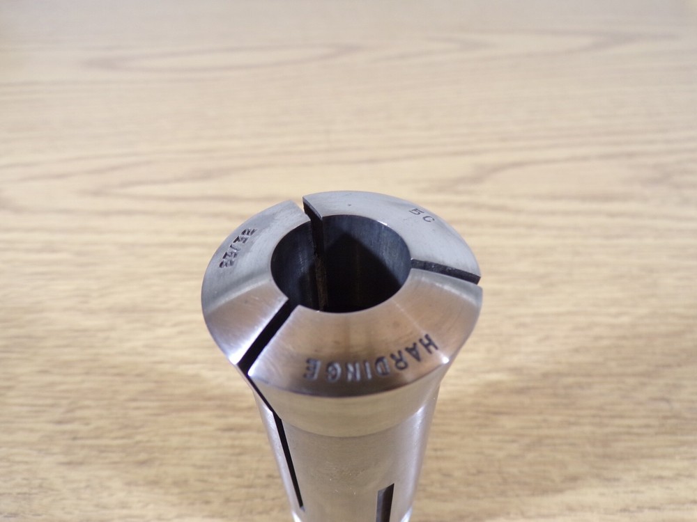 Hardinge 5C Round Smooth Collet, 23/32", Internal Thread
