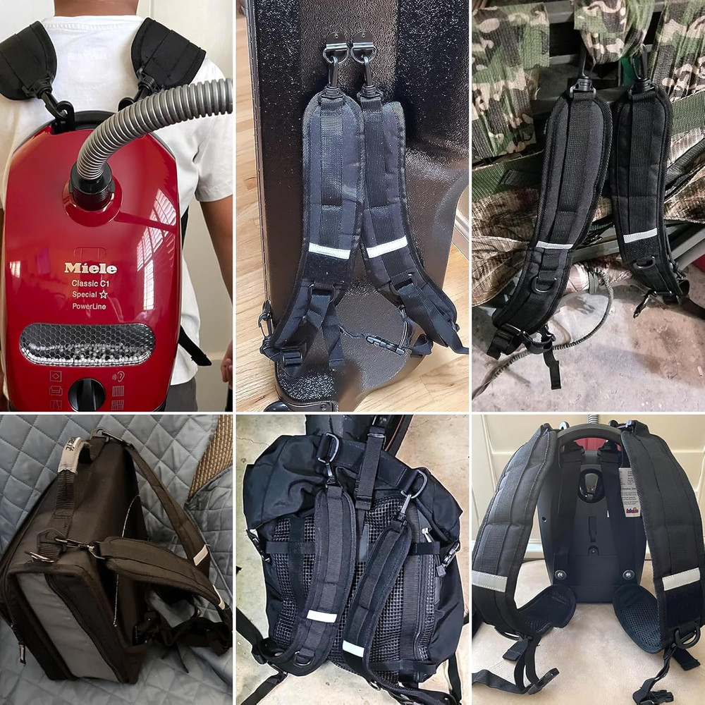 Backpack Straps, Backpack Shoulder Strap for Bags Strap Replacement Padded Strap