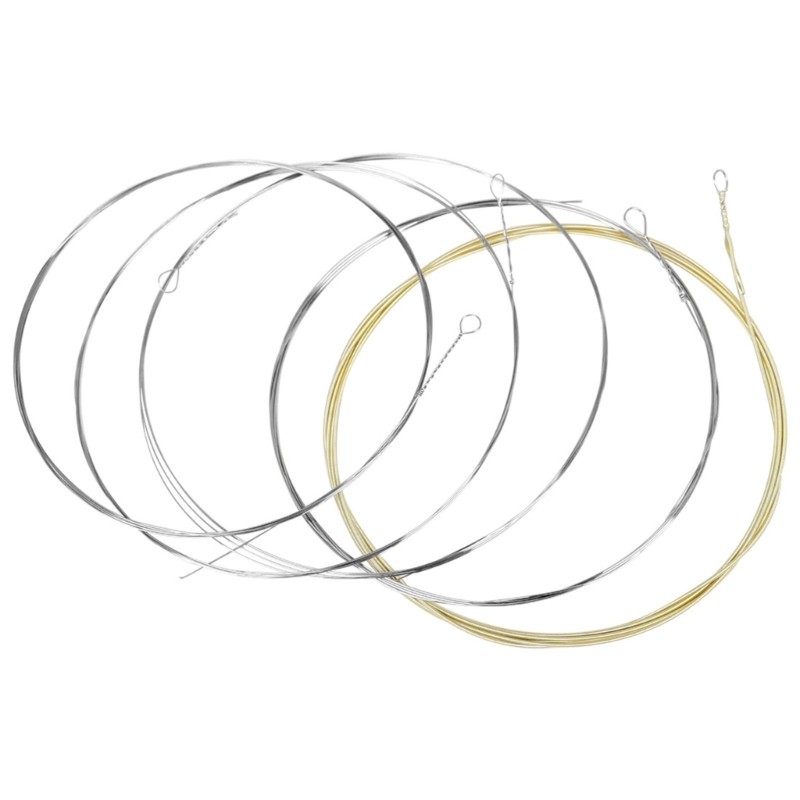 5-String Banjo Strings with Rustproof Coating Beginner Practice Strings
