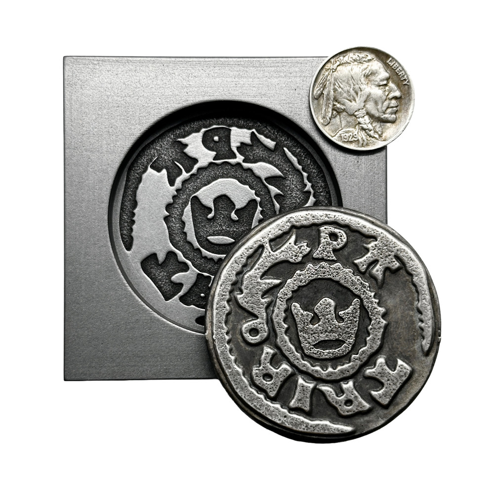 IRISH 1/2 FARTHING [1460’s AD] - Graphite Coin Mold