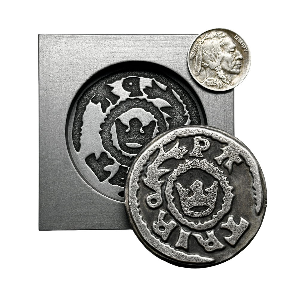 IRISH 1/2 FARTHING [1460’s AD] - Graphite Coin Mold