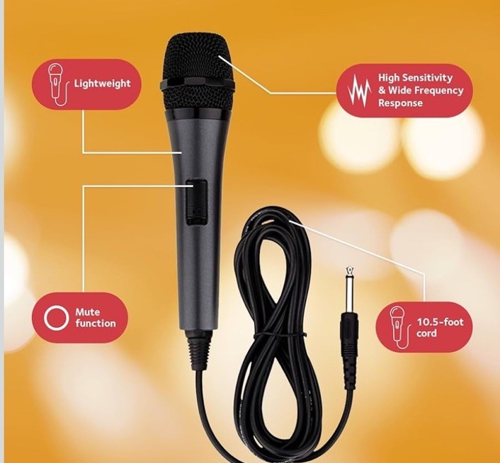 Original Genuine Singing Machine Replacement Microphone Working