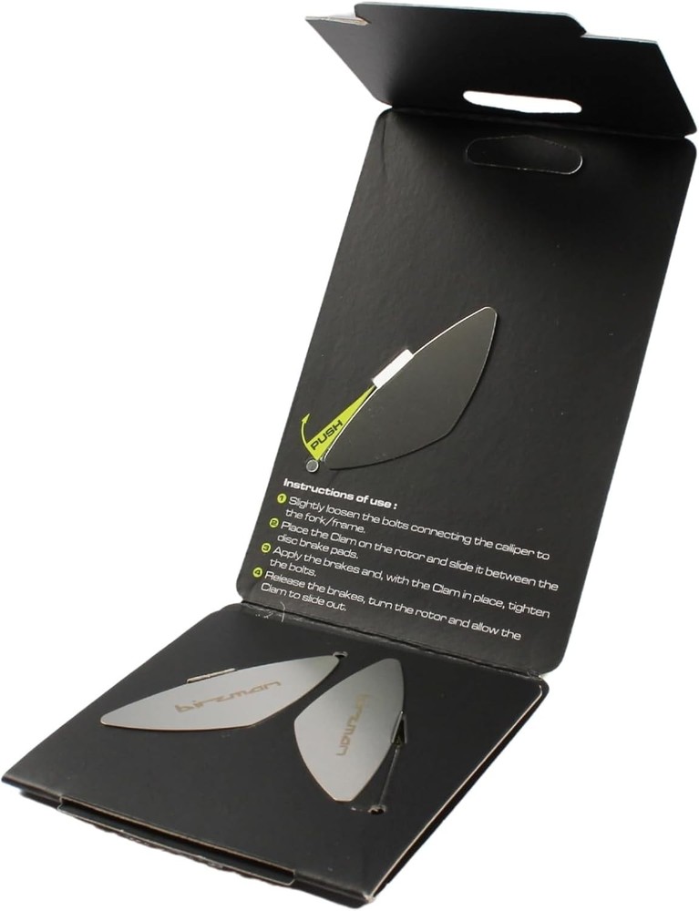 Birzman Clam 3pc Set | Durable Disc Brake Tool – Precision size 7.75, Colour