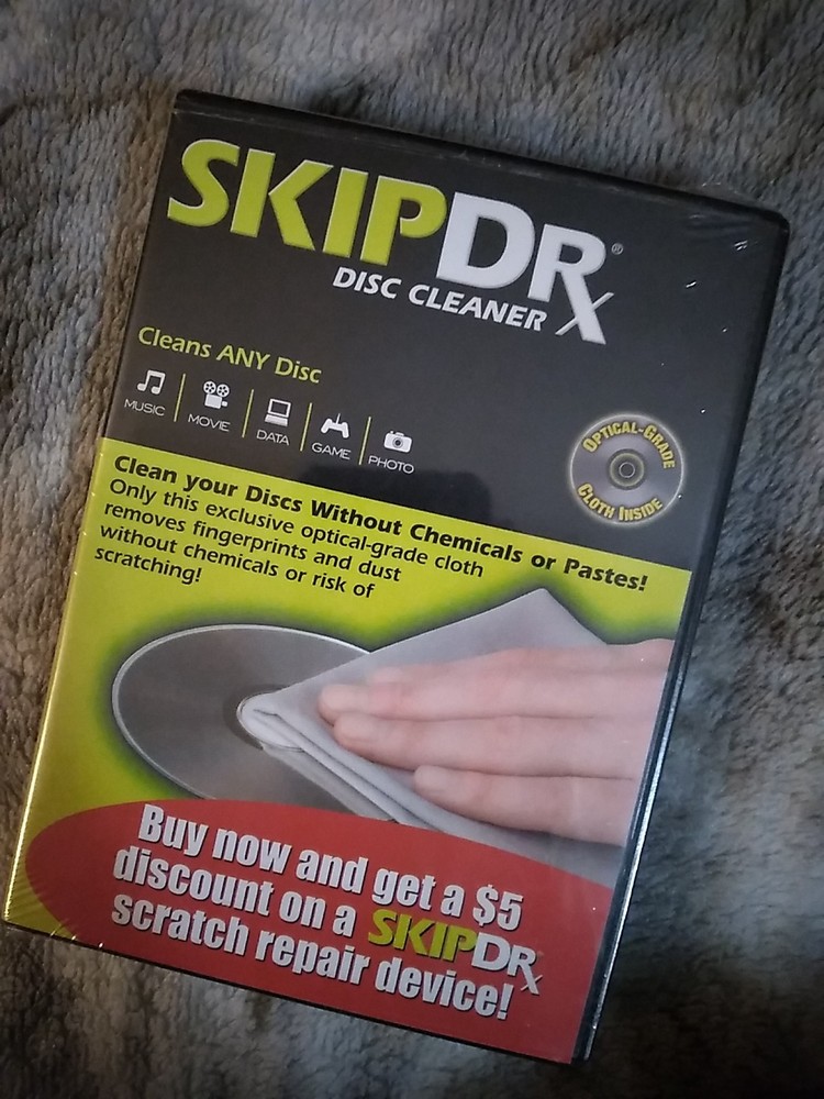 Disc/CD Cleaner - Brand New - Skip DR - 2003