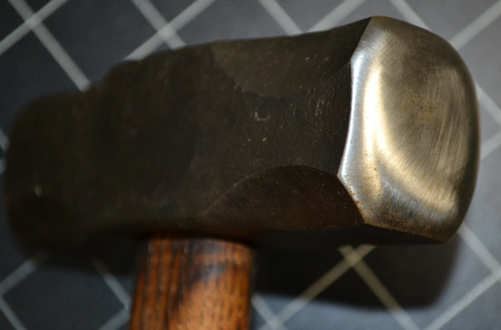 BLACKSMITH CUSTOM MADE FORGING HAMMER - ALL ORIGINAL - NEW