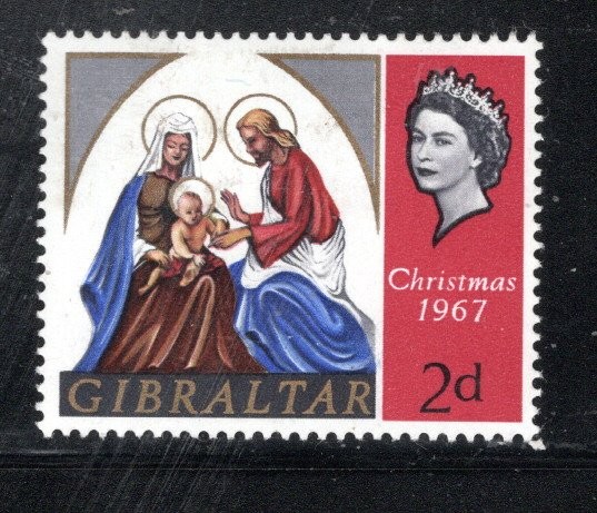 BRITISH GIBRALTAR STAMPS MINT HINGED LOT 68390