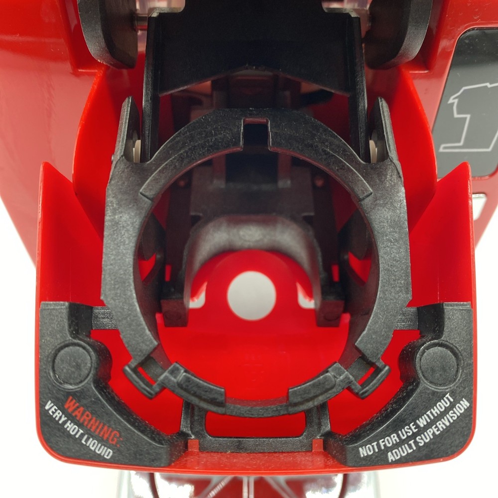 Keurig K10 Mini plus Coffee Maker Red Cleaned