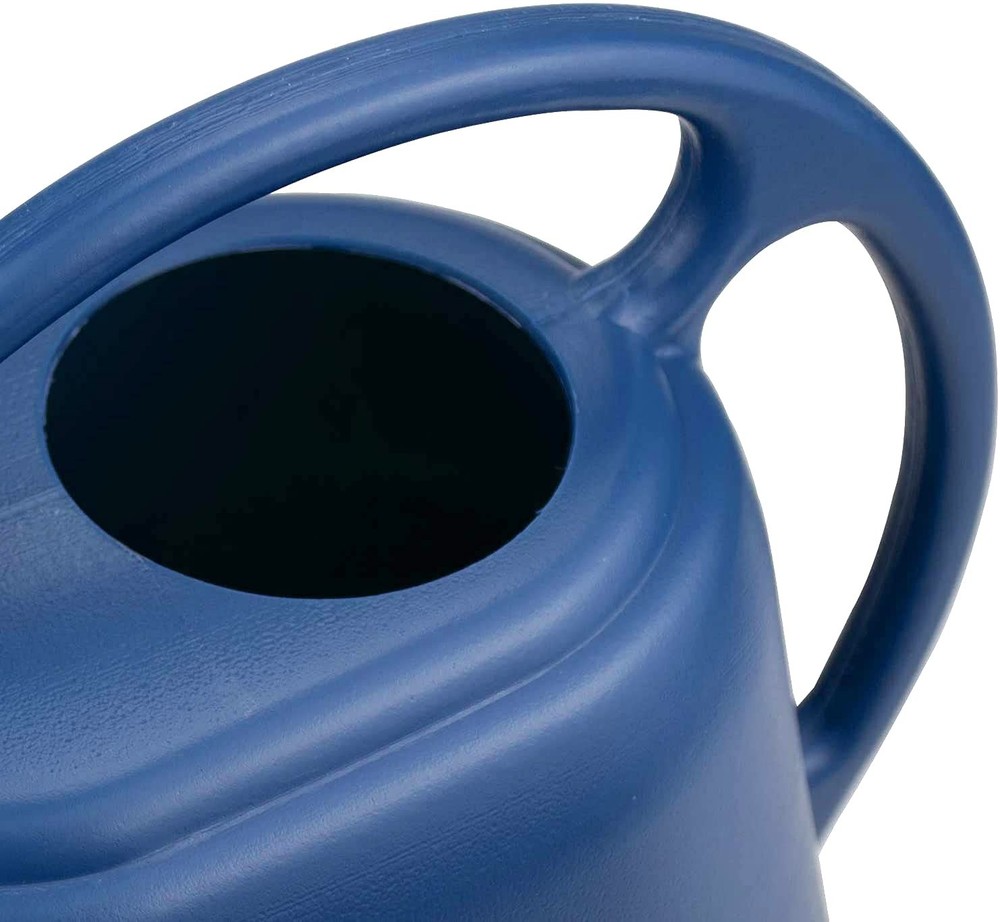 Plastic Watering Can Blue 1 Gallon