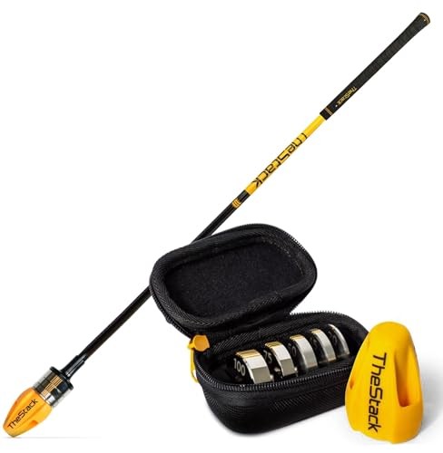 TheStack | Golf Swing Speed Trainer | Weighted Golf Training Aid | Golf Swing