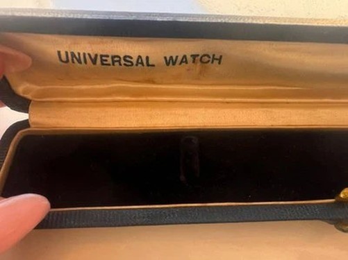 Universal Watch Box Blue Vintage