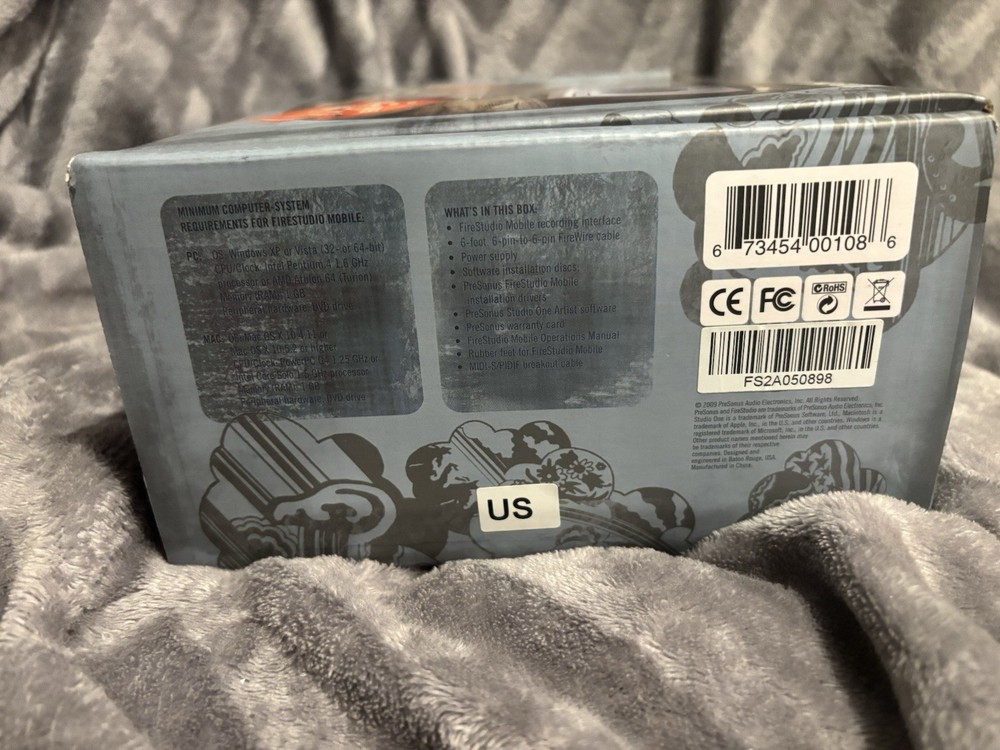 PreSonus FireStudio Mobile 10x6 FireWire Recording Interface System