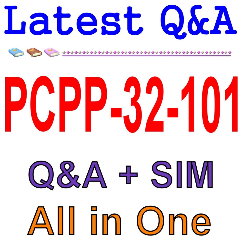 PCPP1 - Certified Pro in Python Programming 1 PCPP-32-101 Exam Q&A