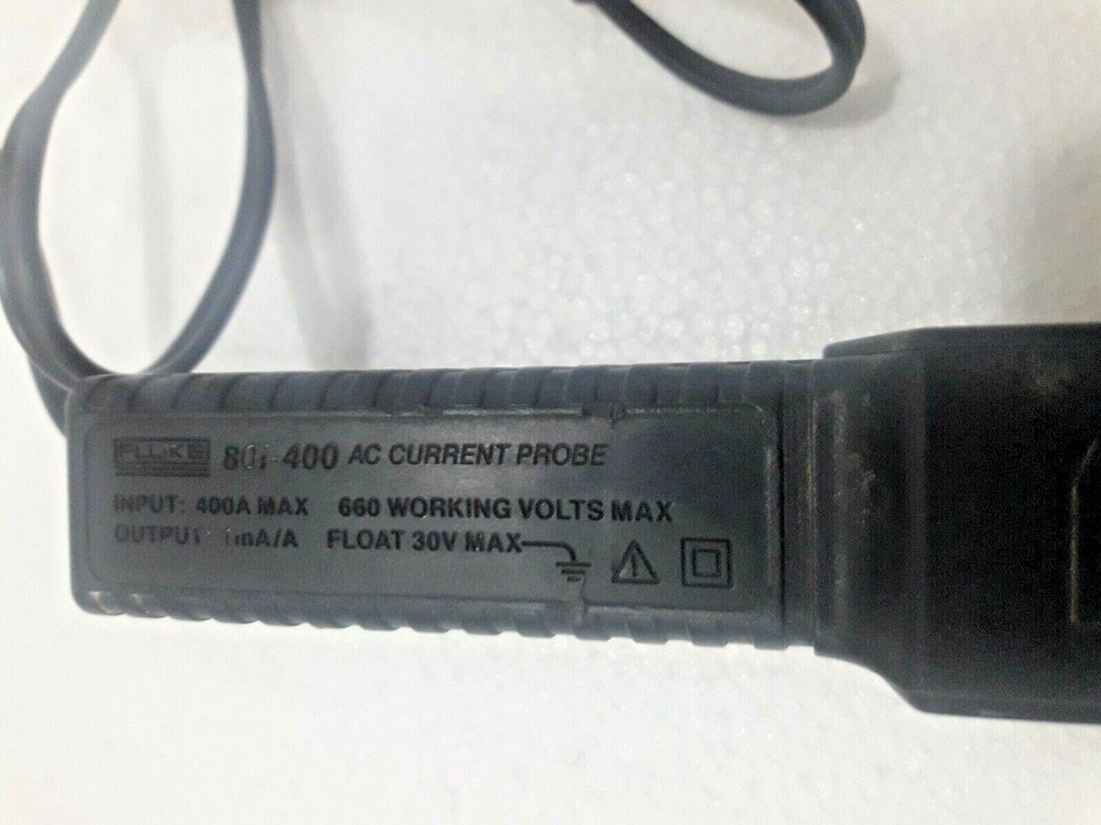 Fluke 80i-400 AC Current Probe 400a Max Capacity (USED)