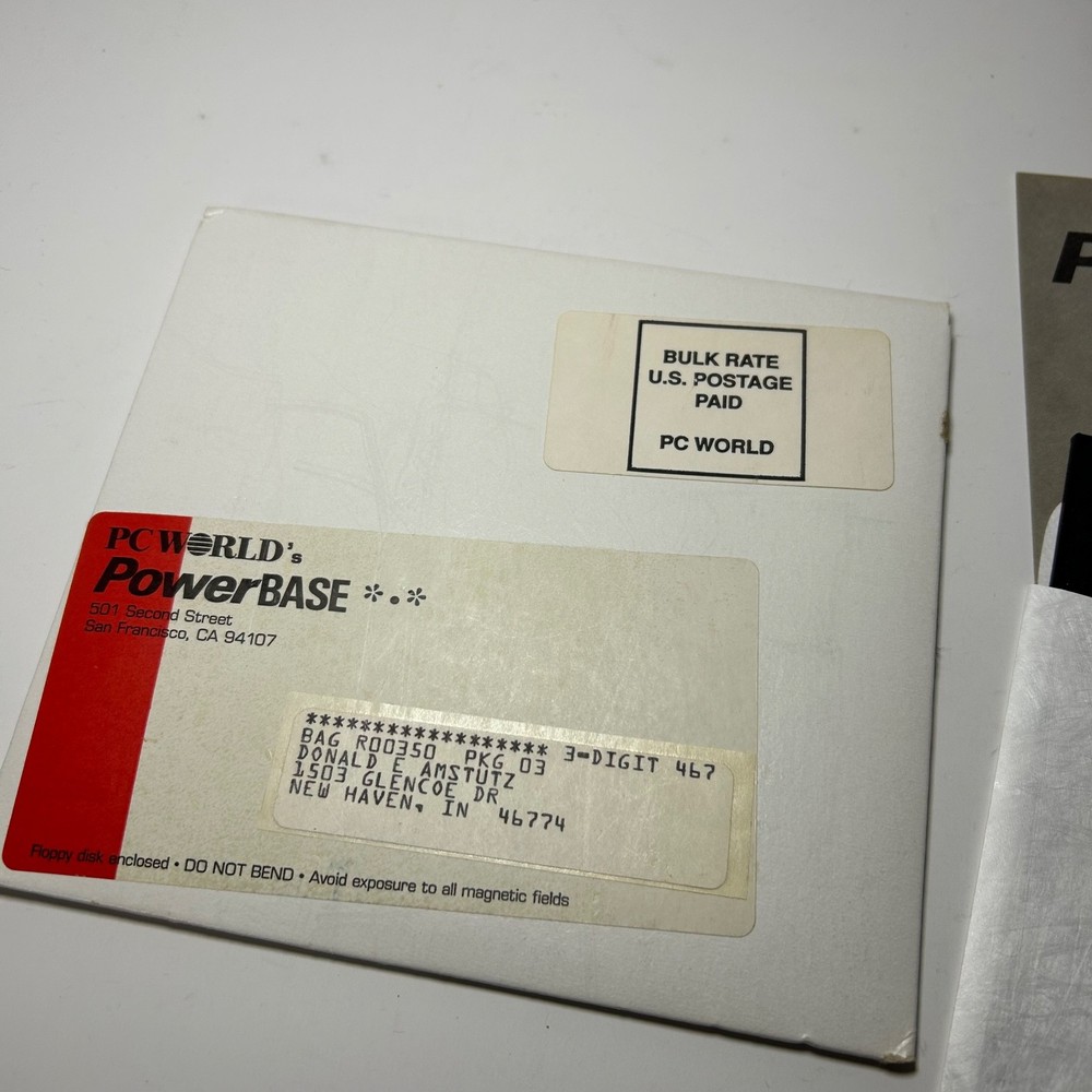 Vintage PC World’s PowerBase 5.25" Floppy Disk Software