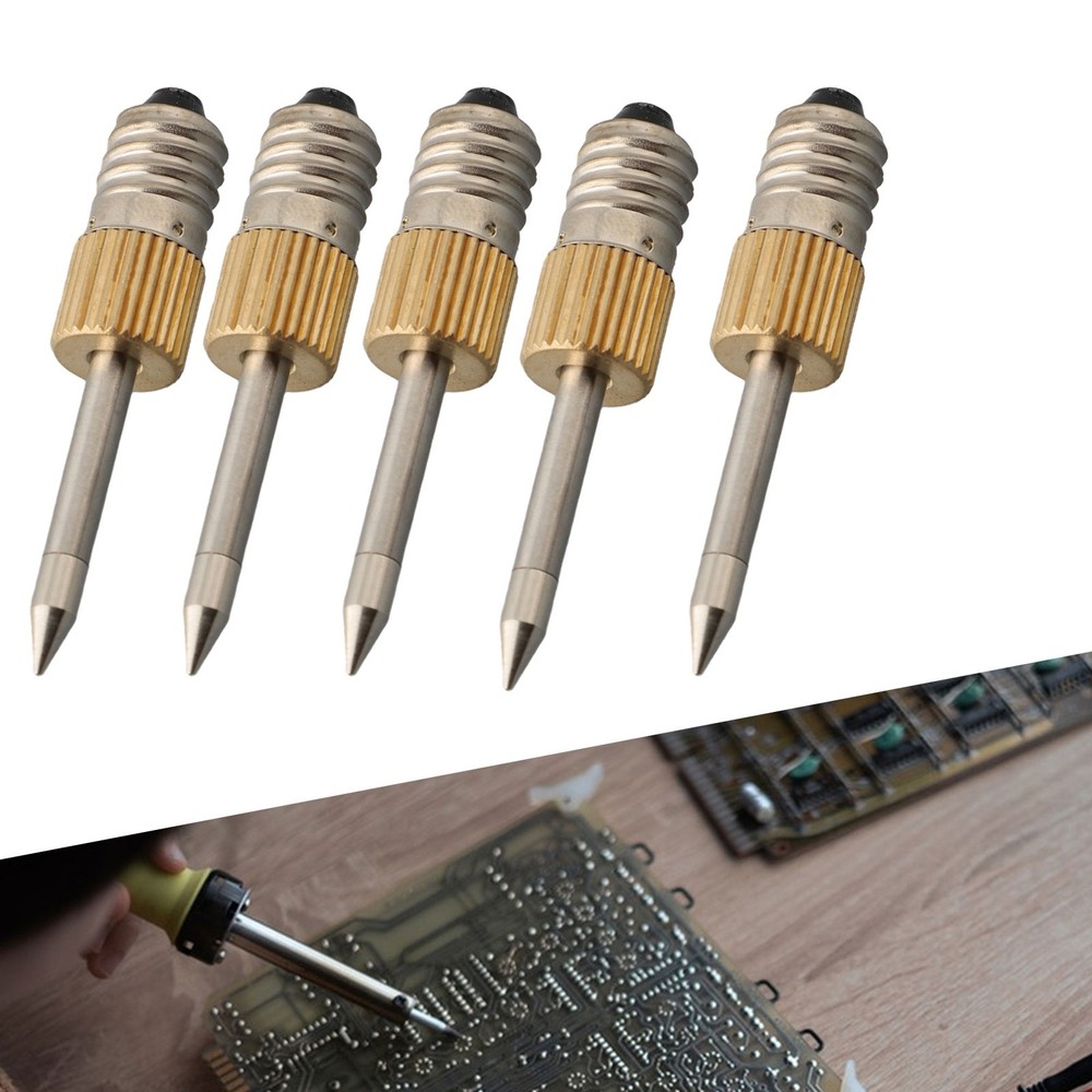 5PCS Soldering Iron Tips with E10 Interface for Enhanced Soldering Experience