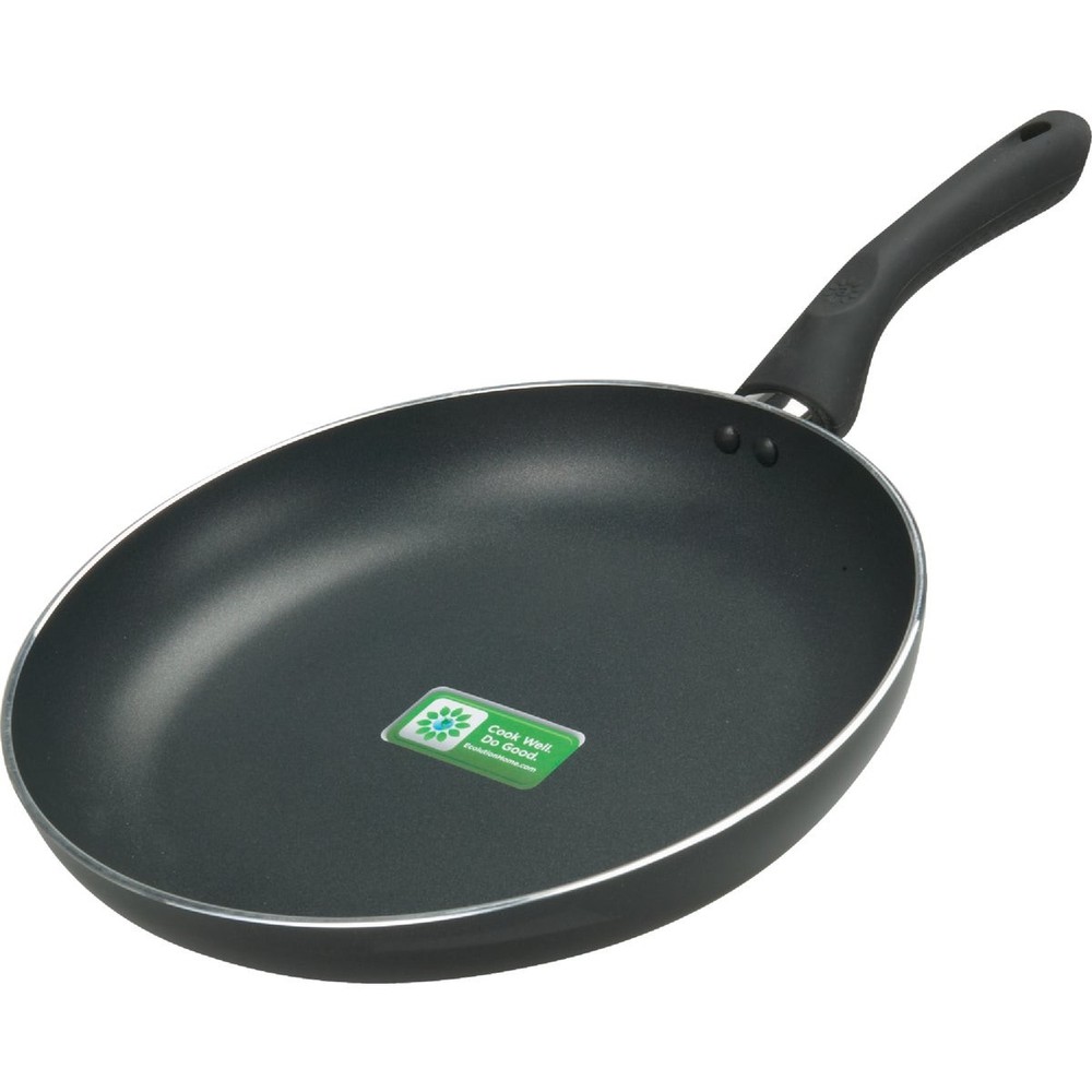 Ecolution Artistry 11 In. Black Aluminum Non-Stick Fry Pan EABK-5128-E Ecolution