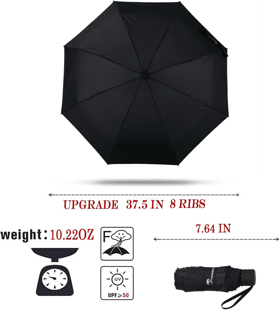 Travel Umbrella - Lightweight Mini Compact Design
