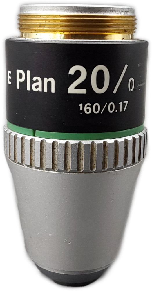 Nikon E Plan 20x 0.4 NA Microscope Objective Lens