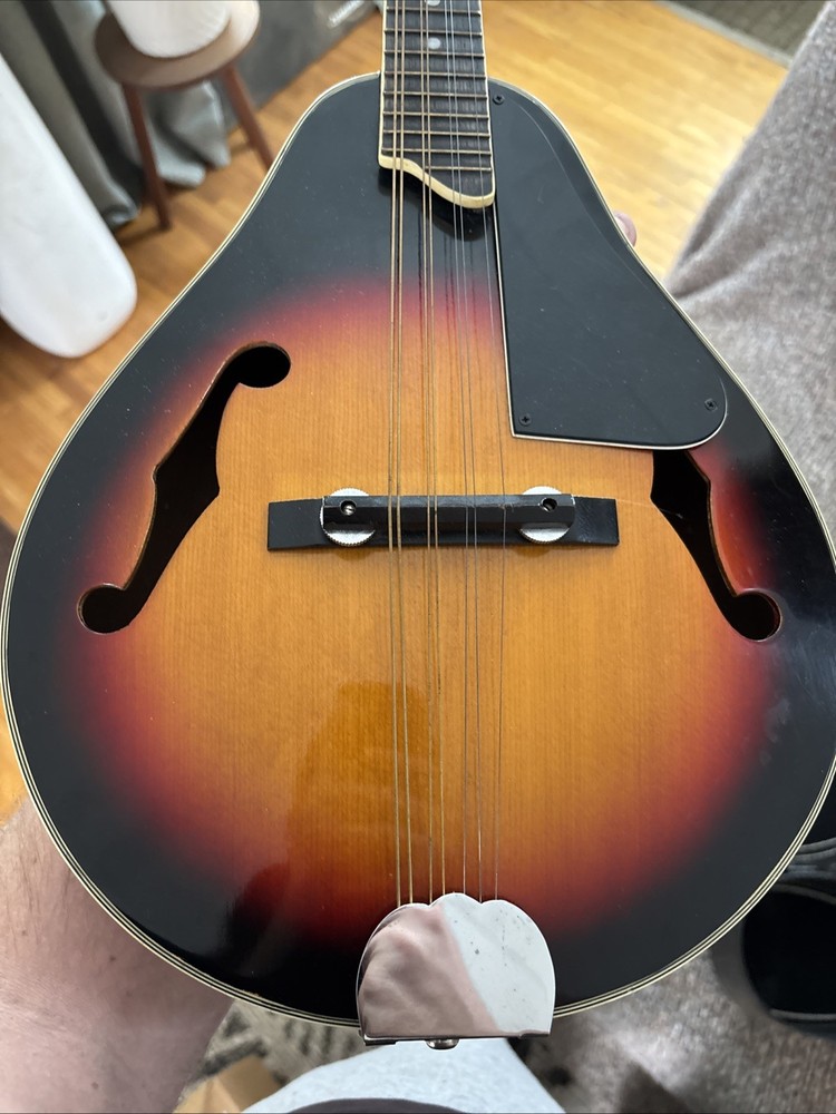 Bently Mandolin B405 From Korea Black Brown with Case Working Great