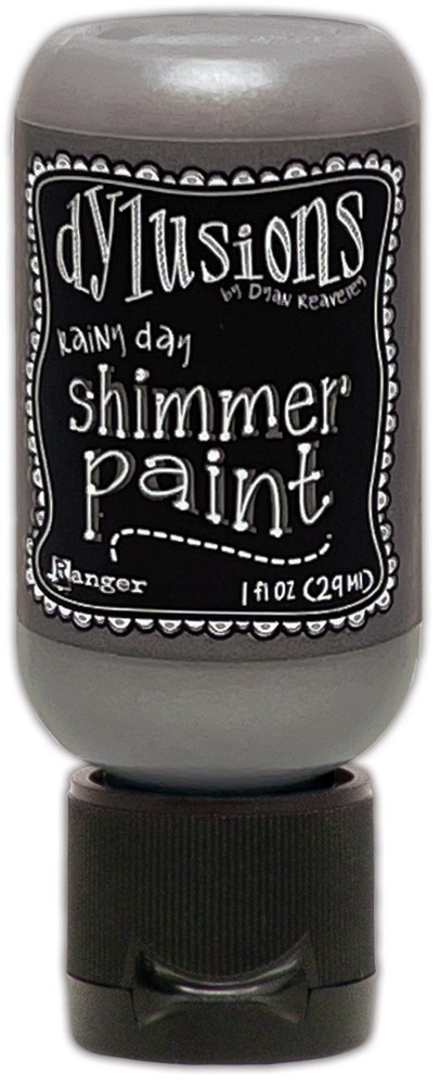 Dylusions Shimmer Paint 1oz-Rainy Day - 3 Pack