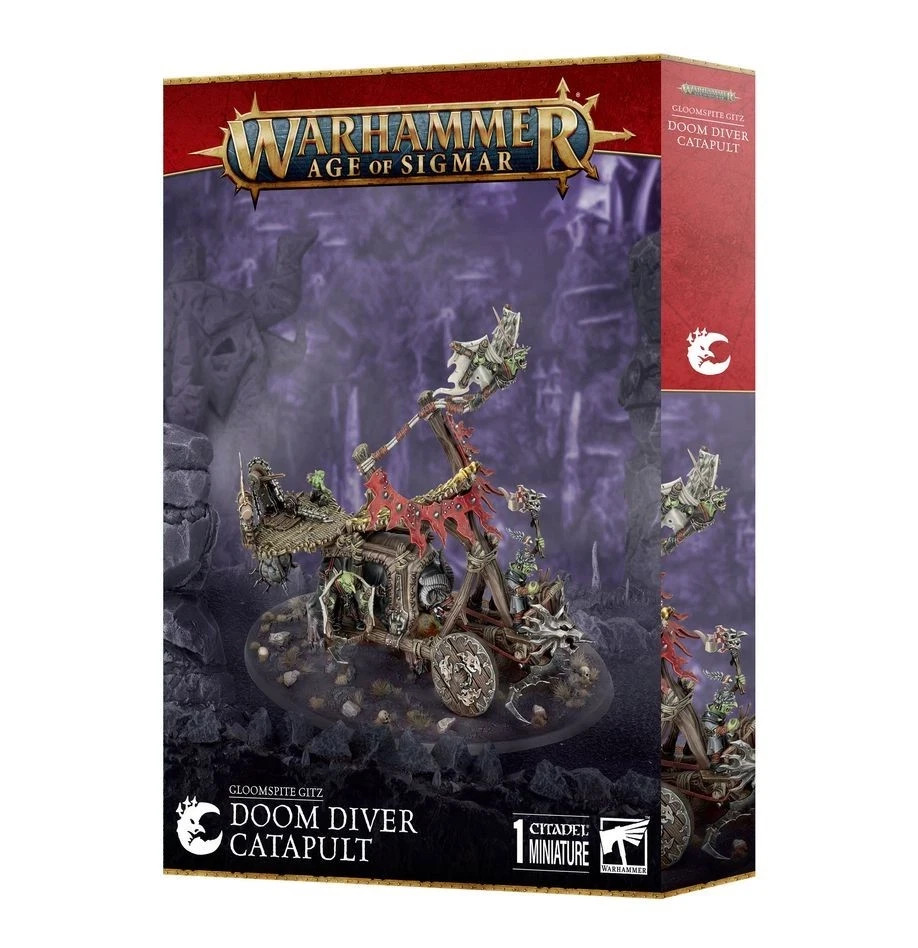 Warhammer: GLOOMSPITE GITZ: DOOM DIVER CATAPULT NEW!