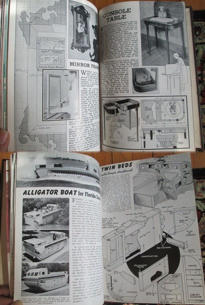 Oct 1939-March 1940 Deltagram +Practical Delta Tools Projects 11 Issues w/Plans