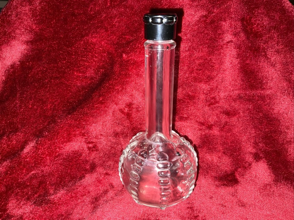 Vintage Perfume Bottle 6 1/2 Inches Empty￼