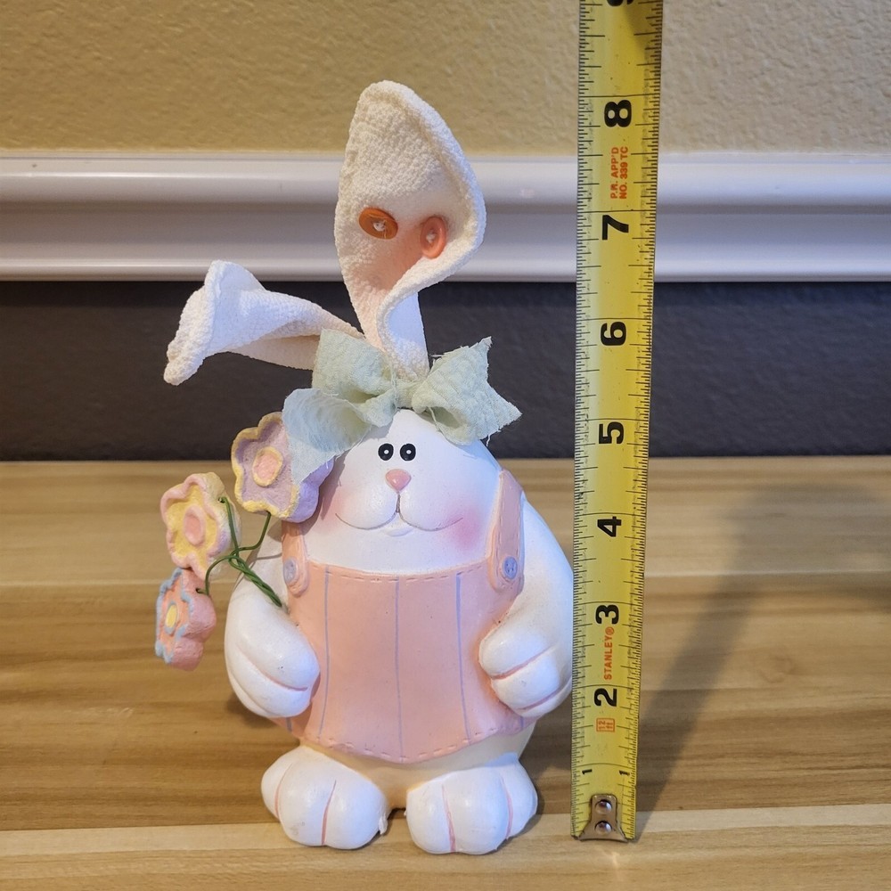 Easter Bunny Rabbit Spring 8" Resin Figurine