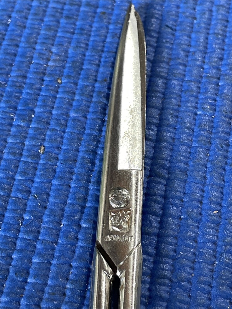 Vintage German Scissors 5” Palm Tree Logo