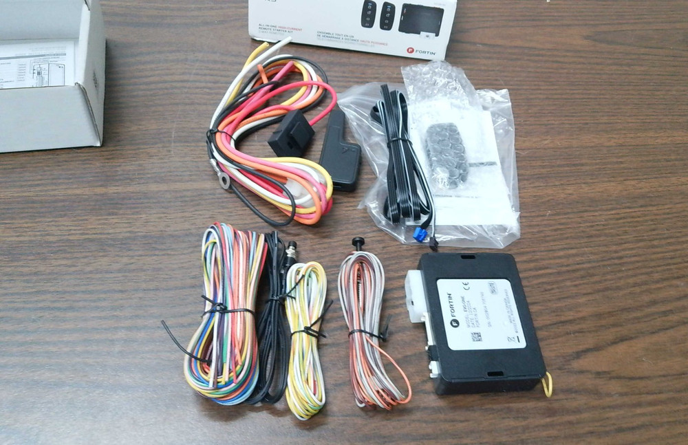 Fortin EVOONE442 Remote Starter for High/Low Current Ignition 2way Remote - ASIS