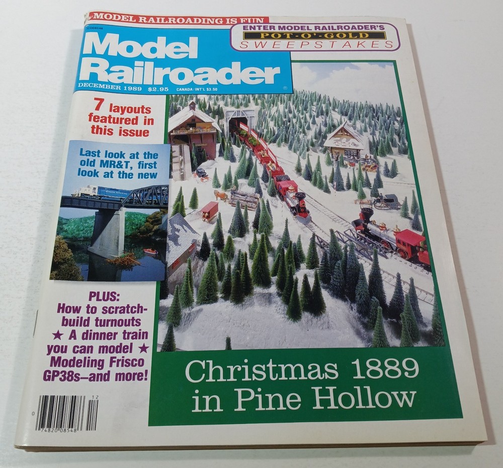 Model Railroader Magazine (December, 1989)