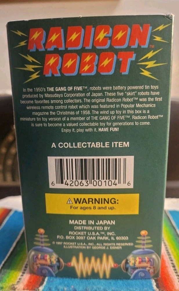 New Open Box1997 RADICON ROBOT