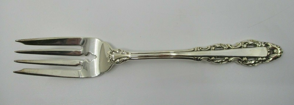 GORHAM SILVERPLATE RENOIR SALAD FORK -  6 3/4" - 06B