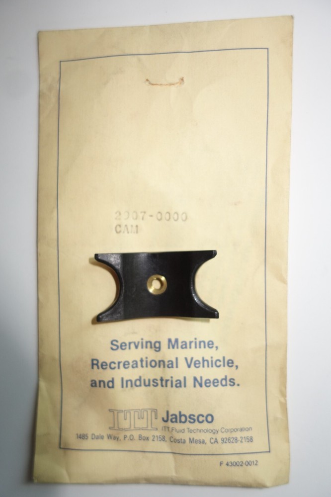 Jabsco 2907-0000 Plastic Cam