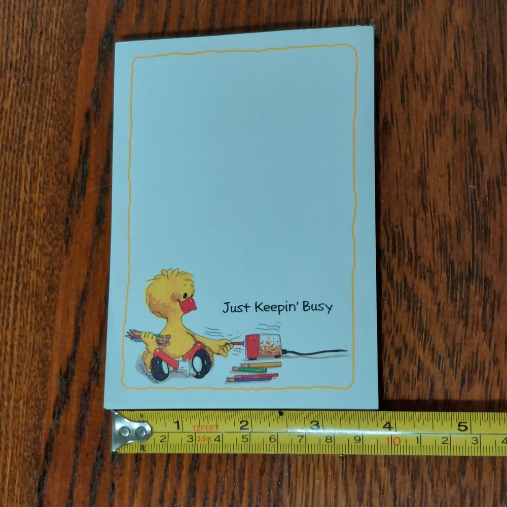 Suzy's Zoo Notepad Notebook 5.5" X 4"