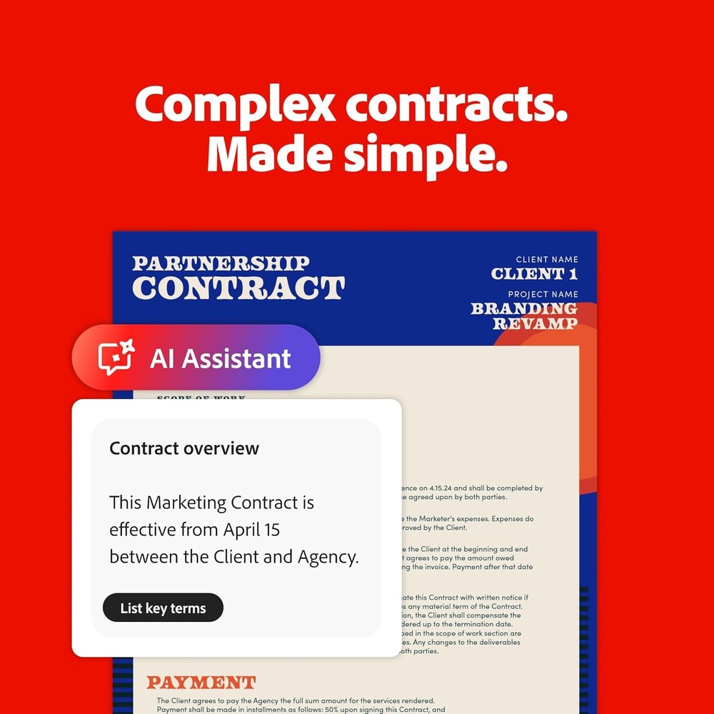 Adobe Acrobat AI Assistant