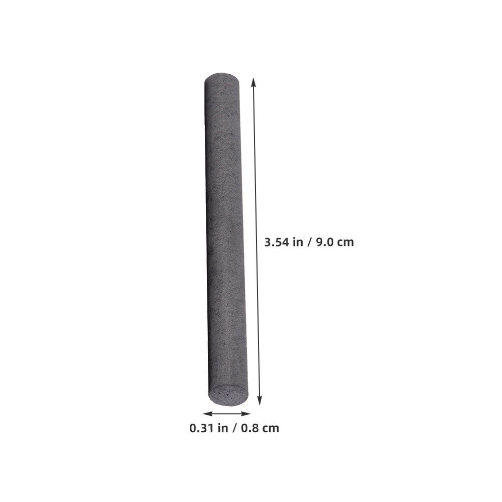 10 Pcs 6 mm Carbon Rods Graphite Stirring Rods for Efficient Melting