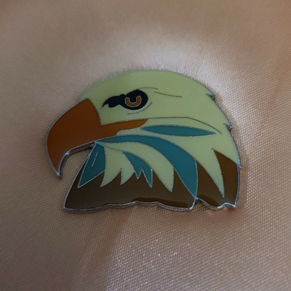 Eagle Head Bird Pin Hat Lapel Trading Pin