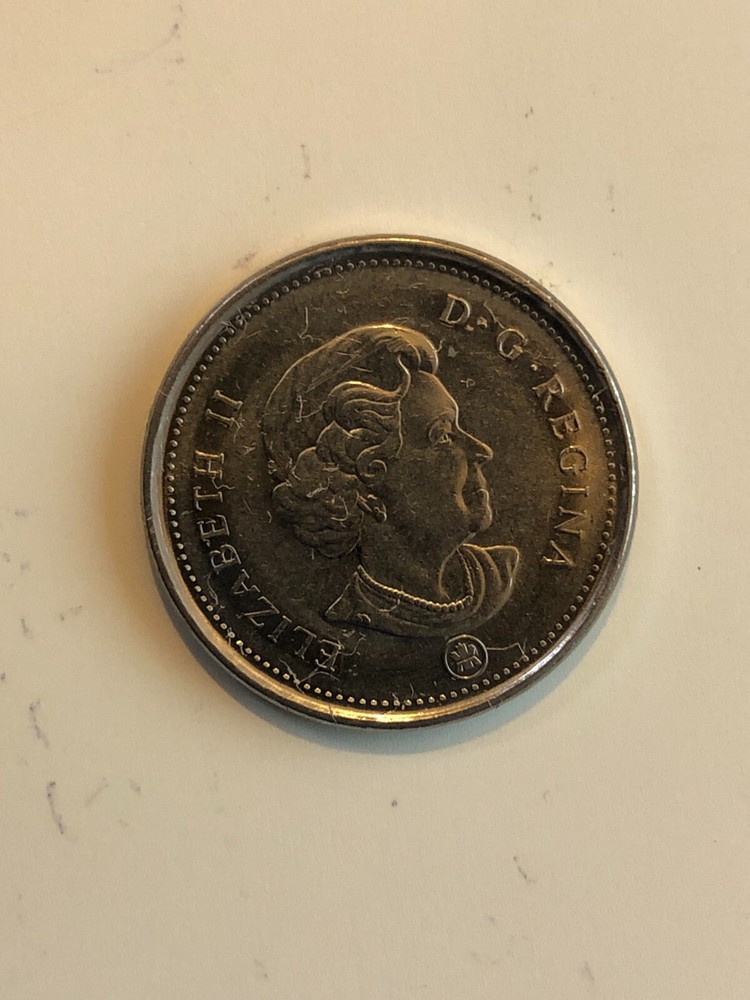 2008 Canada 5 Canadian cent coin