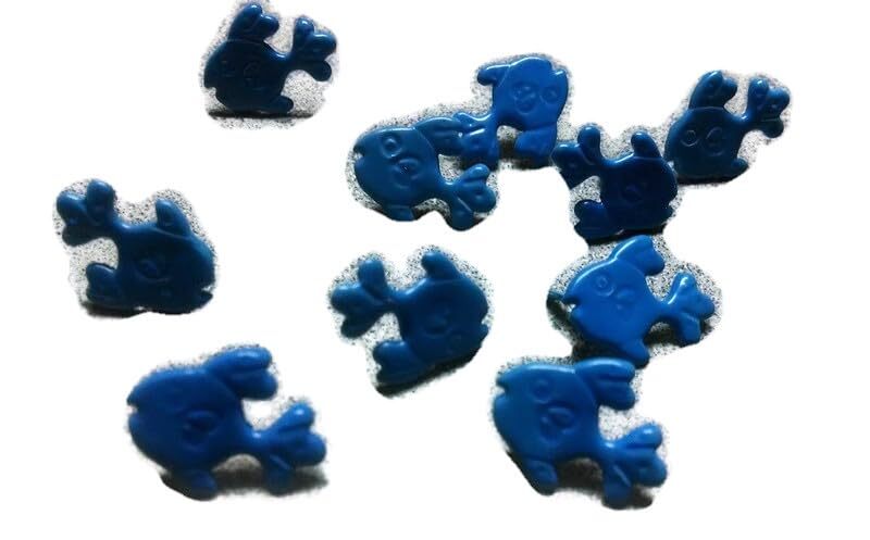 Fish Brads Paper Fasteners - Cobalt Blue